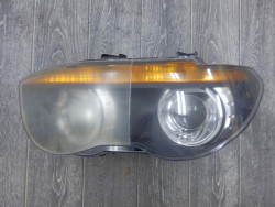 E65 BMW ヘッドライト 研磨 磨き 黄ばみ